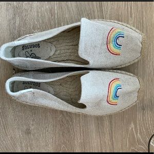 Soludos Rainbow Espadrilles Size 8.5